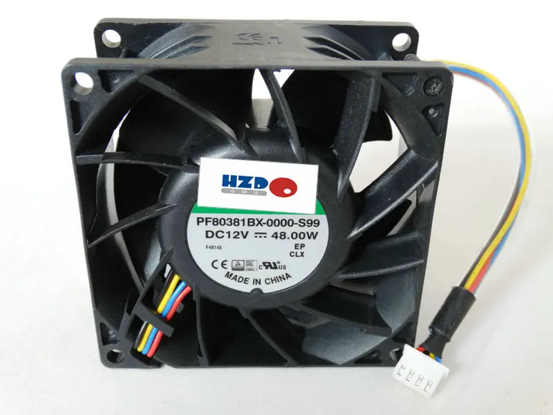 PF80381BX-0000-S99 DC12V 4A 48W 80*80*38MM 8CM 4 линии PWM охлаждающий вентилятор
PF80381BX-0000-S99 DC12V 4A 48W 80*80*38MM 8CM 4 линии PWM охлаждающий вентилятор