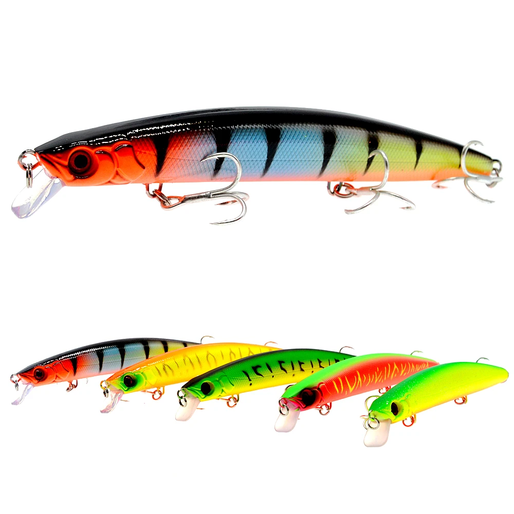 WLDSLURE 1Pcs/Lot Fishing Lure Minnow Bait 15cm 28g Bass Lures Quality Hard Artificial BaitsCarp Lure
WLDSLURE 1Pcs/Lot Fishing Lure Minnow Bait 15cm 28g Bass Lures Quality Hard Artificial BaitsCarp Lure