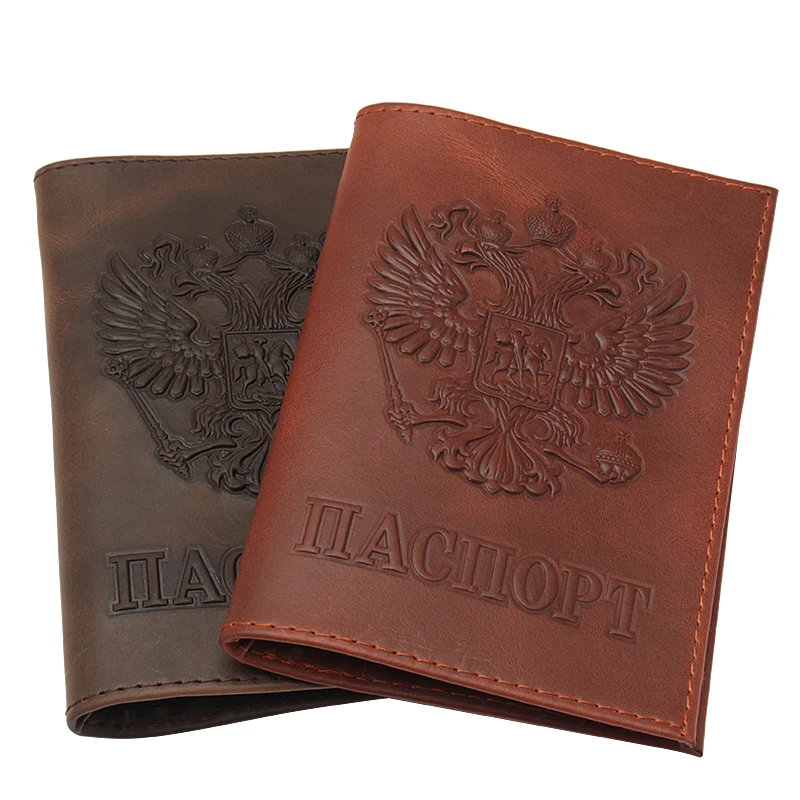 Russian genuine leather passport Cover woman luxury brand travel cards holder Wallet male new passport holder Case small bag
Russian genuine leather passport Cover woman luxury brand travel cards holder Wallet male new passport holder Case small bag