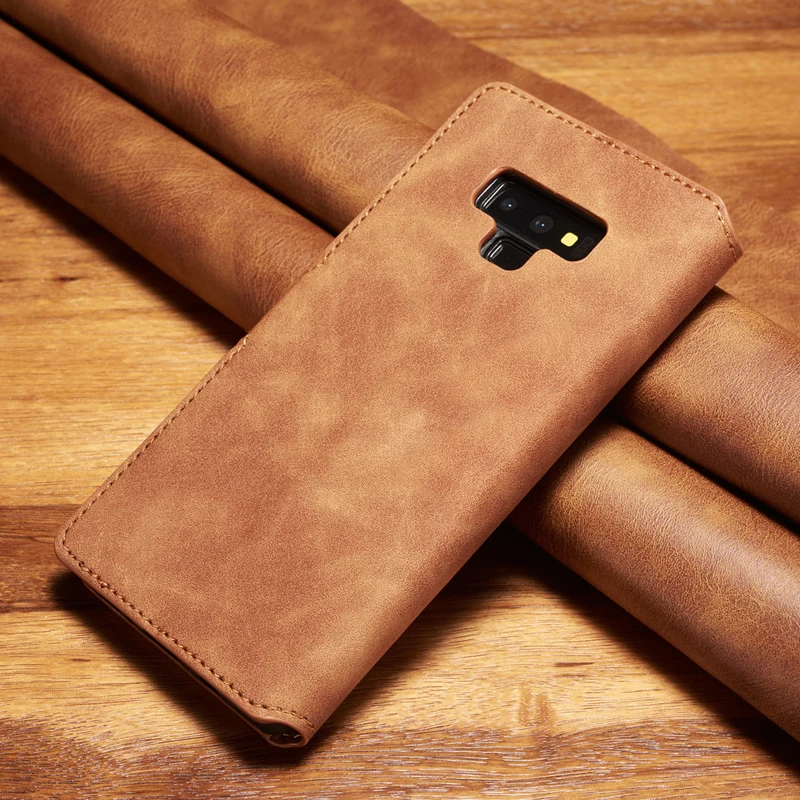 Note 9 Flip Wellet Case for Samsung Galaxy Note 9 8 S9 S8 Plus S7 edge Case Retro Leather Cover 3 Card Slot Pouch Holder Note9
Note 9 Flip Wellet Case for Samsung Galaxy Note 9 8 S9 S8 Plus S7 edge Case Retro Leather Cover 3 Card Slot Pouch Holder Note9