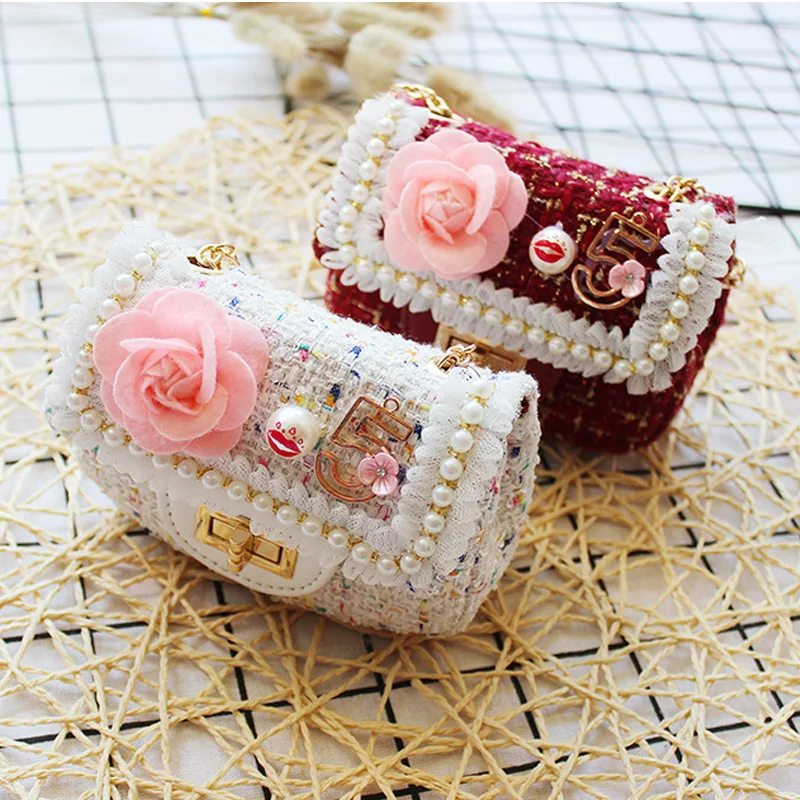 Kids Mini Handbag Purse 2019 Girls Princess Flower Messenger Bag Baby Girl Small Wallet Handbags Children Pearl Shoulder Bags
Kids Mini Handbag Purse 2019 Girls Princess Flower Messenger Bag Baby Girl Small Wallet Handbags Children Pearl Shoulder Bags