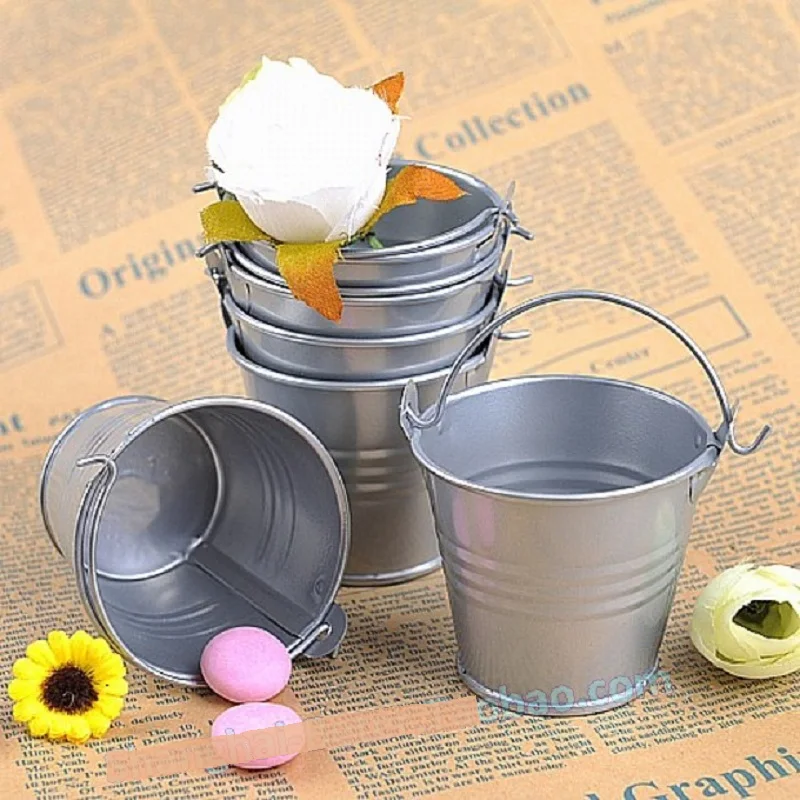 200pcs Galvanized Metal Bucket party favors decoration, mini tin pails, mini bucket wedding party supply WA2457
200pcs Galvanized Metal Bucket party favors decoration, mini tin pails, mini bucket wedding party supply WA2457