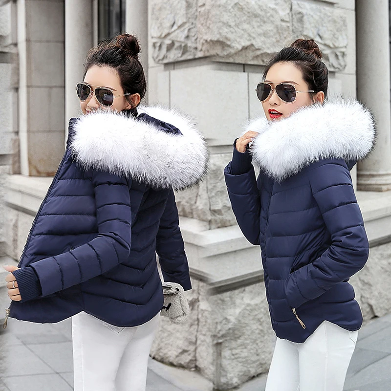 2019 Autumn Winter Jacket Women Parkas for Coat Fashion Female Down Jacket With a Hood Large Faux Fur Collar Coat
2019 Autumn Winter Jacket Women Parkas for Coat Fashion Female Down Jacket With a Hood Large Faux Fur Collar Coat