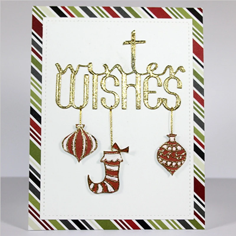 Good Word "wintertime Wishes" Metal Cutting Dies Stencils For DIY Scrapbooking Album Paper Cards Craft Embossing Decor 2018 New
Good Word "wintertime Wishes" Metal Cutting Dies Stencils For DIY Scrapbooking Album Paper Cards Craft Embossing Decor 2018 New