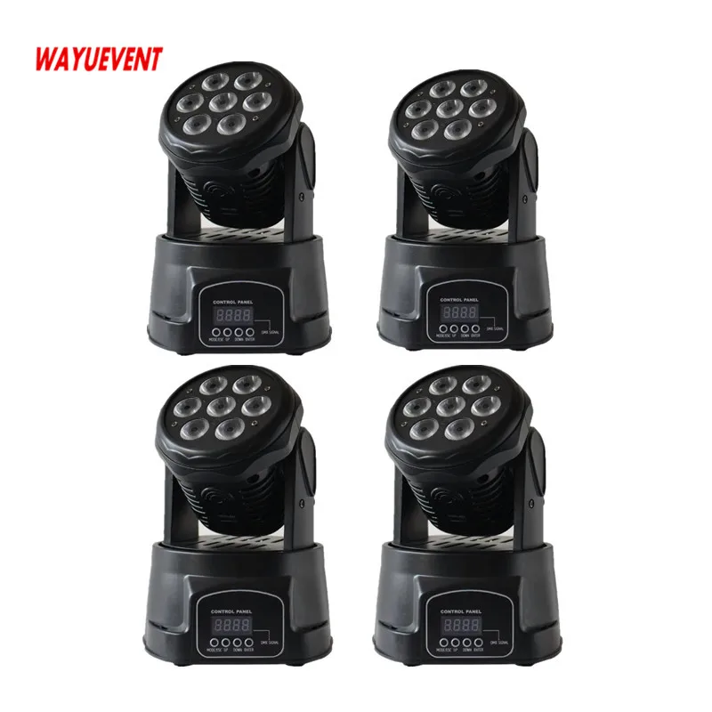 High Quality LED Mini Moving Head Wash Light 7X12W RGBW Moving Heads DMX 14 Channels DJ Nightclub Party Concert Stage Lighting
High Quality LED Mini Moving Head Wash Light 7X12W RGBW Moving Heads DMX 14 Channels DJ Nightclub Party Concert Stage Lighting