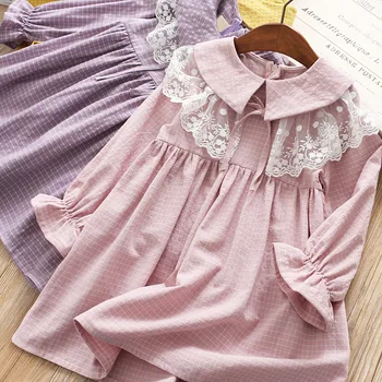 Roimyal Wholesale 2019 summer new baby girls lace plaid dress toddler children long-sleeve dresses 3-7years free shipping
Roimyal Wholesale 2019 summer new baby girls lace plaid dress toddler children long-sleeve dresses 3-7years free shipping