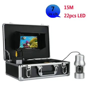 Underwater Fishing Video Camera Fish Finder 7 Inch Color Screen Waterproof 22 LEDs 360 Degree Rotating Camera
Underwater Fishing Video Camera Fish Finder 7 Inch Color Screen Waterproof 22 LEDs 360 Degree Rotating Camera