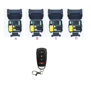 Universal AC220V 1Channel 10A RF Wireless Remote Control Relay Switch Security System Garage Doors Gate Electric Doors shutters
Universal AC220V 1Channel 10A RF Wireless Remote Control Relay Switch Security System Garage Doors Gate Electric Doors shutters