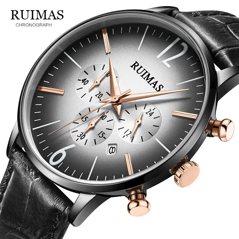 2019 Luxury Brand RUIMAS Men Military Sports Watches Men's Quartz Date Clock Man Casual Leather Wrist Watch Relogio Masculino
2019 Luxury Brand RUIMAS Men Military Sports Watches Men's Quartz Date Clock Man Casual Leather Wrist Watch Relogio Masculino