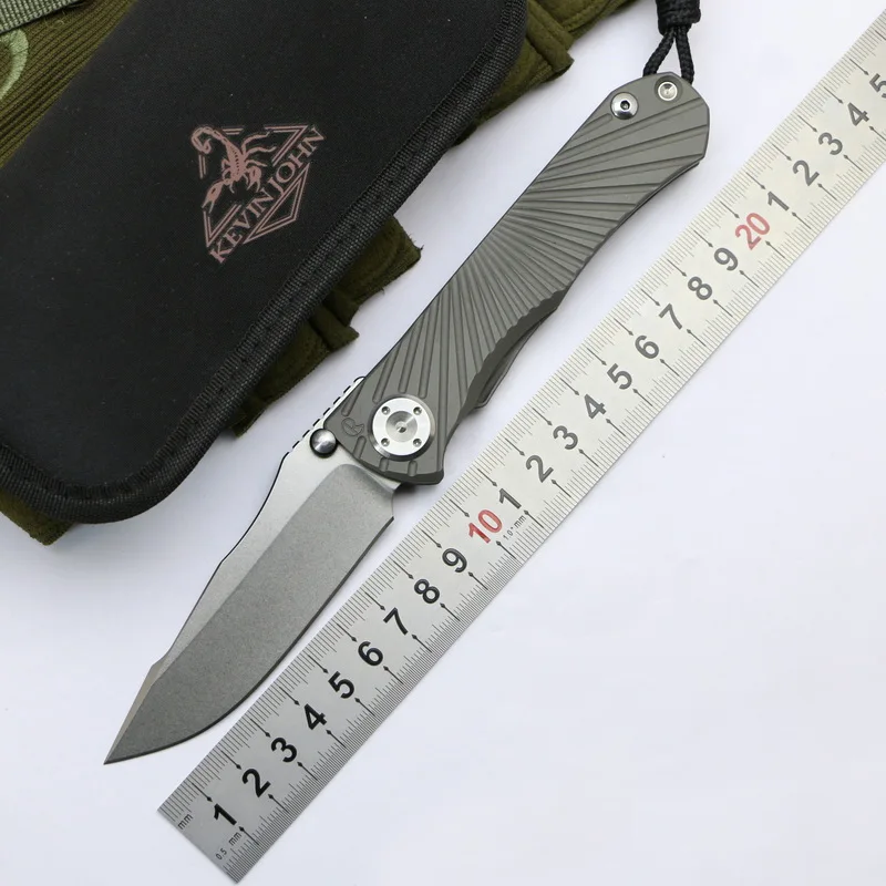 kevin john CR Umnumzaan folding knife m390 blade titanium handle camping hunting survival pocket Kitchen fruit knives EDC tools
kevin john CR Umnumzaan folding knife m390 blade titanium handle camping hunting survival pocket Kitchen fruit knives EDC tools