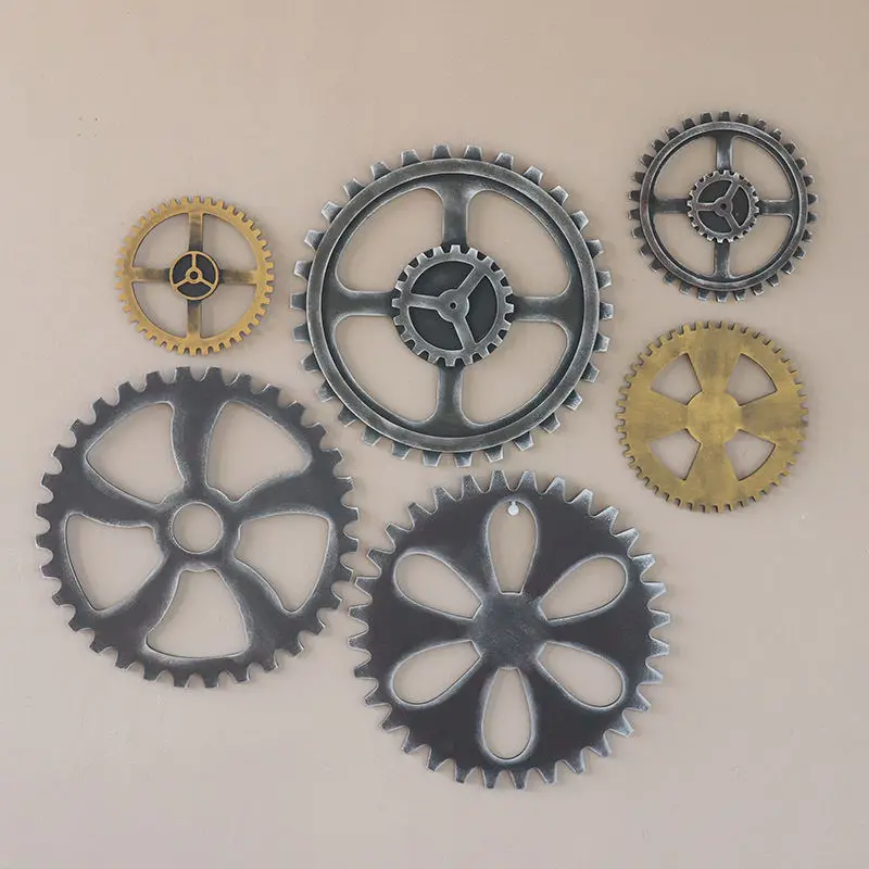 1 PC Steampunk Industrial Style Wooden Gear Wall Hanging Pendants Home Living room Bedroom Ornament Wood Art Crafts Decorations
1 PC Steampunk Industrial Style Wooden Gear Wall Hanging Pendants Home Living room Bedroom Ornament Wood Art Crafts Decorations