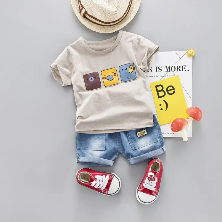 Cotton Baby Boy Girl Cartoon Clothes Sets Summer 2019 New Style Children Clothing Short Sleeve Suits Costume For Kids Clothes
Cotton Baby Boy Girl Cartoon Clothes Sets Summer 2019 New Style Children Clothing Short Sleeve Suits Costume For Kids Clothes