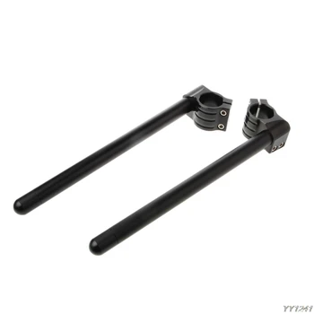 2PCS Universal Matte Black Racing CNC 33/37/41/50mm Motorcycle Clip on Ons Fork Riser Regular Handlebar Motorcycle Grips Parts
2PCS Universal Matte Black Racing CNC 33/37/41/50mm Motorcycle Clip on Ons Fork Riser Regular Handlebar Motorcycle Grips Parts