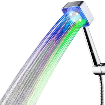 Water Glow Power MultiColors Changing LED Flash Light Bathroom handheld showerhead
Water Glow Power MultiColors Changing LED Flash Light Bathroom handheld showerhead