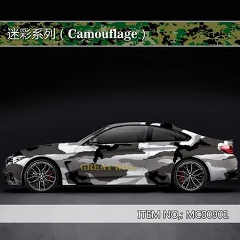 Black White Gray Camo Vinyl Wrap Film Car Wrap Camouflage Car Sticker Motorcycle Bike Wraps Air Free 5m/10m/15m/20m/25m/30m
Black White Gray Camo Vinyl Wrap Film Car Wrap Camouflage Car Sticker Motorcycle Bike Wraps Air Free 5m/10m/15m/20m/25m/30m