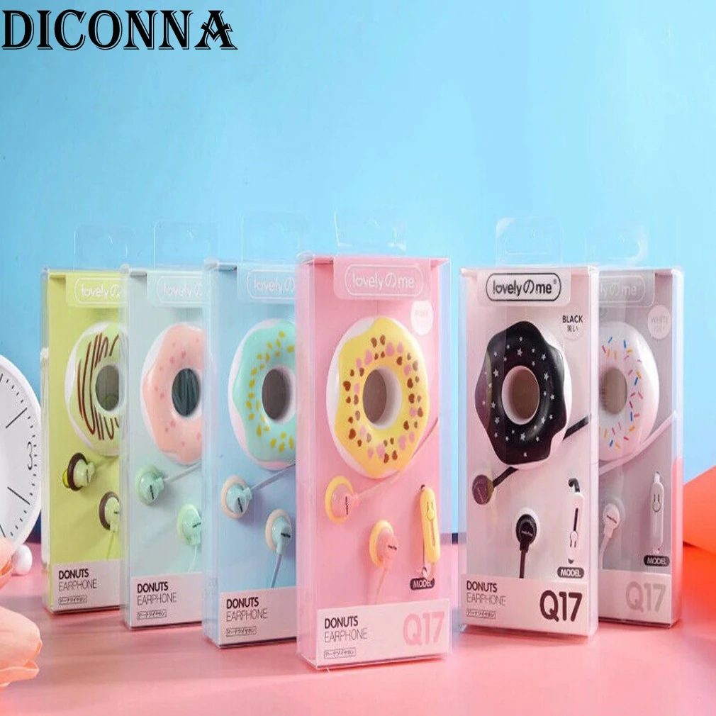 Popuar Cute Earphones Macarons Donut Cartoon Earphones Portable Straight Type Plug Earplugs 3.5 mm
Popuar Cute Earphones Macarons Donut Cartoon Earphones Portable Straight Type Plug Earplugs 3.5 mm