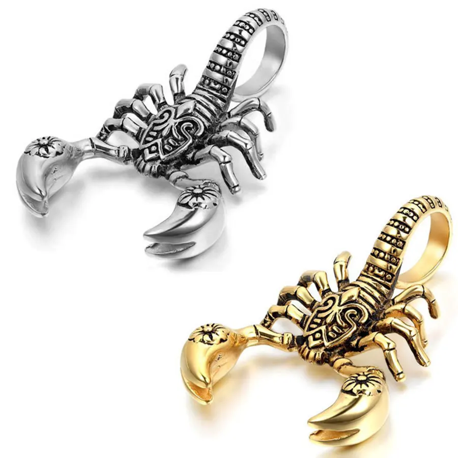 Stainless Steel Scorpion Necklace Pendant Man Punk Clavicle Chain Charms Jewelry Sweater Chain Pendant Retro Vintage Necklaces
Stainless Steel Scorpion Necklace Pendant Man Punk Clavicle Chain Charms Jewelry Sweater Chain Pendant Retro Vintage Necklaces