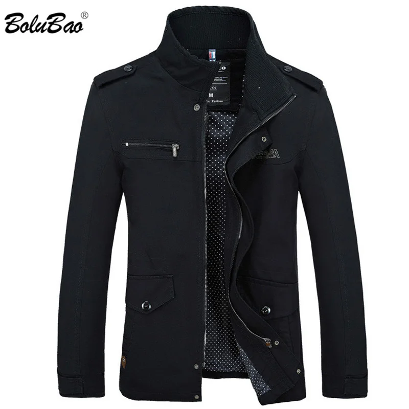 

BOLUBAO Men Jacket Coat New Fashion Trench Coat New Autumn Brand Casual Silm Fit Overcoat Jacket Male