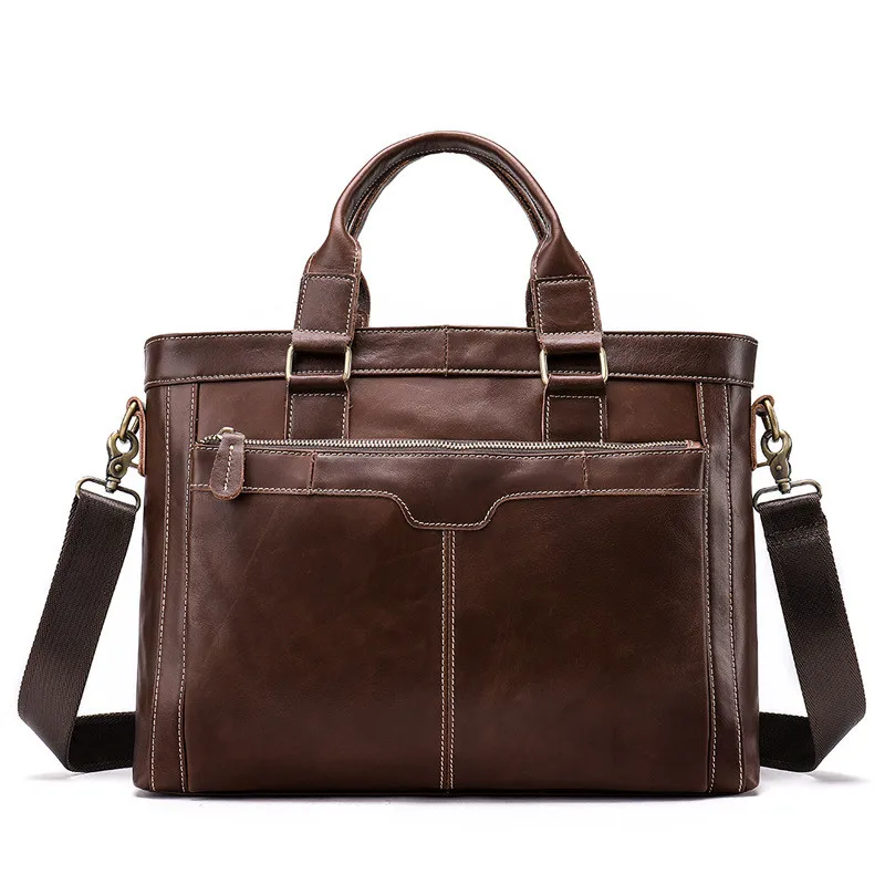 Vintage REAL Genuine Leather Bag Horizontal Natural Cow Leather Men Handbag 14" Laptop Bag Durable Fashion Men Briefcase
Vintage REAL Genuine Leather Bag Horizontal Natural Cow Leather Men Handbag 14" Laptop Bag Durable Fashion Men Briefcase