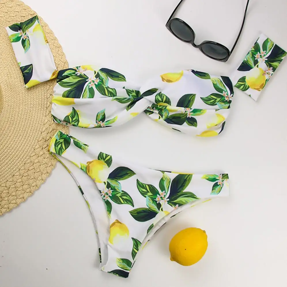 Womail Floral Print Bikini Set 2019 Women's Swimwear Separate Swimsuit Vintage Off Shoulder High Waist Swimwear maillot de bain
Womail Floral Print Bikini Set 2019 Women's Swimwear Separate Swimsuit Vintage Off Shoulder High Waist Swimwear maillot de bain