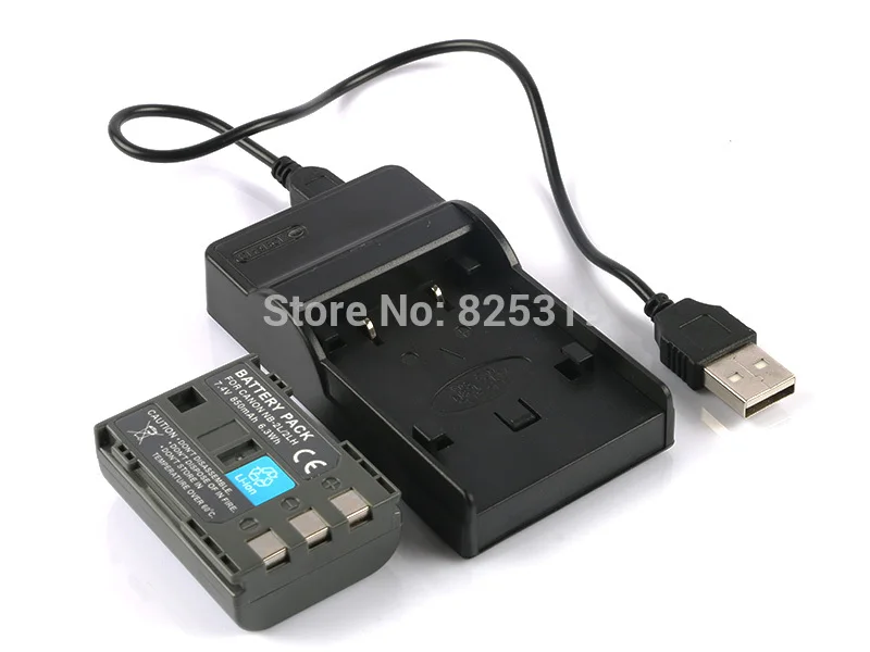 7.4V 850mAh NB-2L rechargeable Battery NB-2LH NB2L Camera batteries+charger for Canon MV800i MV830 MV830i MV850i
7.4V 850mAh NB-2L rechargeable Battery NB-2LH NB2L Camera batteries+charger for Canon MV800i MV830 MV830i MV850i