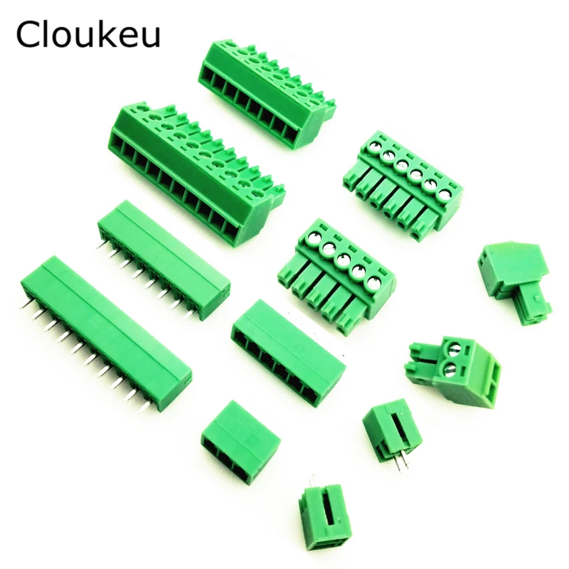 5Set 15EDG-3.81 Straight/Bending Connecting terminal 3.81MM Splice Connector Plug+Socket 2P 3P 4P 5P 6P 7P 8P 9P 10P 12P
5Set 15EDG-3.81 Straight/Bending Connecting terminal 3.81MM Splice Connector Plug+Socket 2P 3P 4P 5P 6P 7P 8P 9P 10P 12P