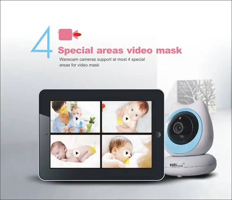 WANSCAM HW0048 WiFi 1.0MP IP Camera 8