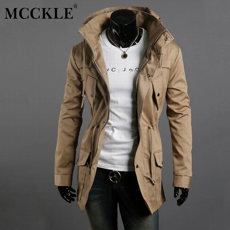 MCCKLE Man Double Turtleneck Solid Casual Jacket 2019 Autumn Winter Fashion Male Outwear Men Long Sleeve Multi Pockets Coats
MCCKLE Man Double Turtleneck Solid Casual Jacket 2019 Autumn Winter Fashion Male Outwear Men Long Sleeve Multi Pockets Coats