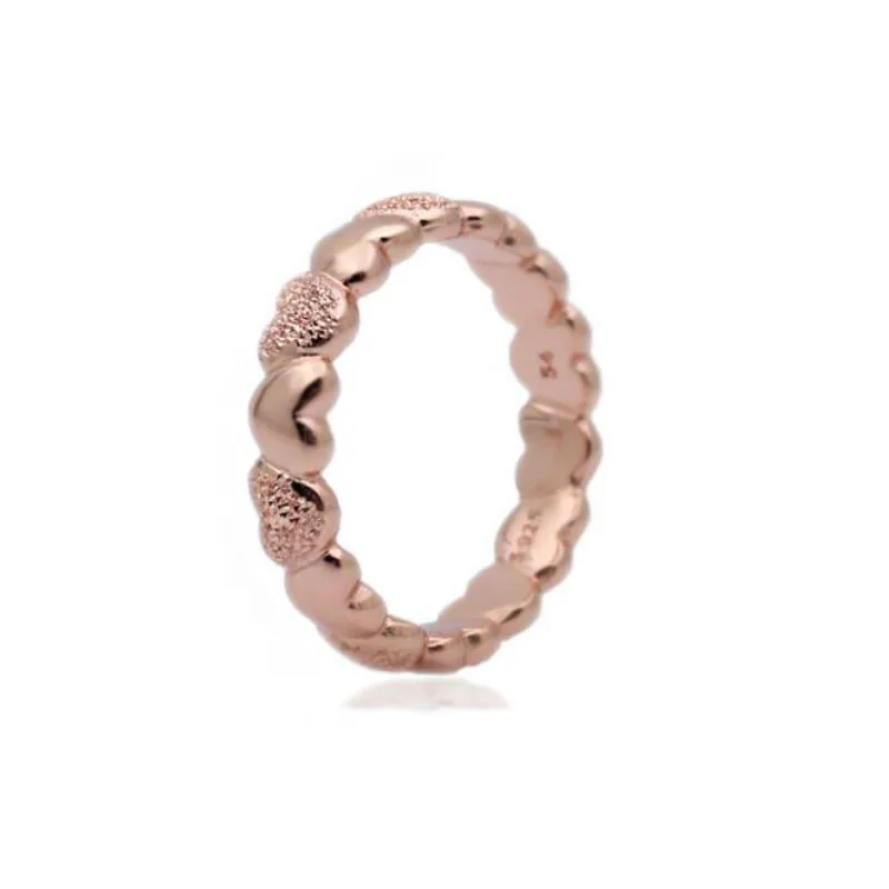 Rose gold matte heart ring 2019 spring and summer new products 925 sterling silver fashion women's ring
Rose gold matte heart ring 2019 spring and summer new products 925 sterling silver fashion women's ring