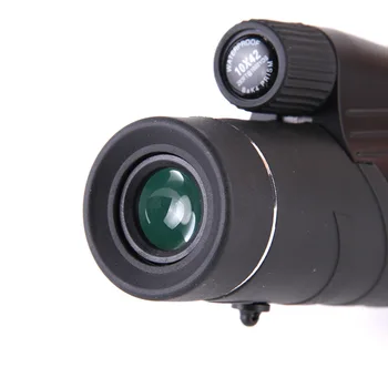 10X42 Large Eyepiece Single Tube Wide-angle High-power Monocular Telescope Outdoor Night Vision Hunting Camping Telescope
10X42 Large Eyepiece Single Tube Wide-angle High-power Monocular Telescope Outdoor Night Vision Hunting Camping Telescope