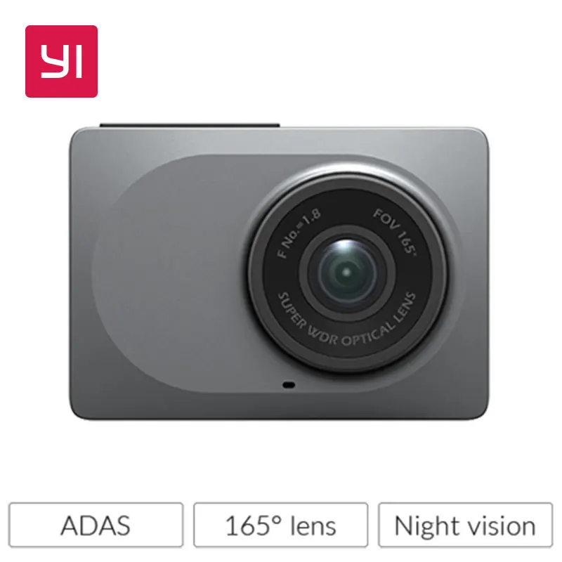 YI Dash Camera 2.7" Screen Full HD 1080P 60fps 165 degree Wide-Angle Car DVR Vehicle Dash Cam with G-Sensor Night Vision ADAS
YI Dash Camera 2.7" Screen Full HD 1080P 60fps 165 degree Wide-Angle Car DVR Vehicle Dash Cam with G-Sensor Night Vision ADAS