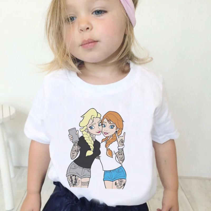 New Fashion Girls Shirts Princess Print Beautiful Cartoon Casual Kawaii T Shirts Girl Vintage Round Neck Short Sleeve Girls Tops
New Fashion Girls Shirts Princess Print Beautiful Cartoon Casual Kawaii T Shirts Girl Vintage Round Neck Short Sleeve Girls Tops