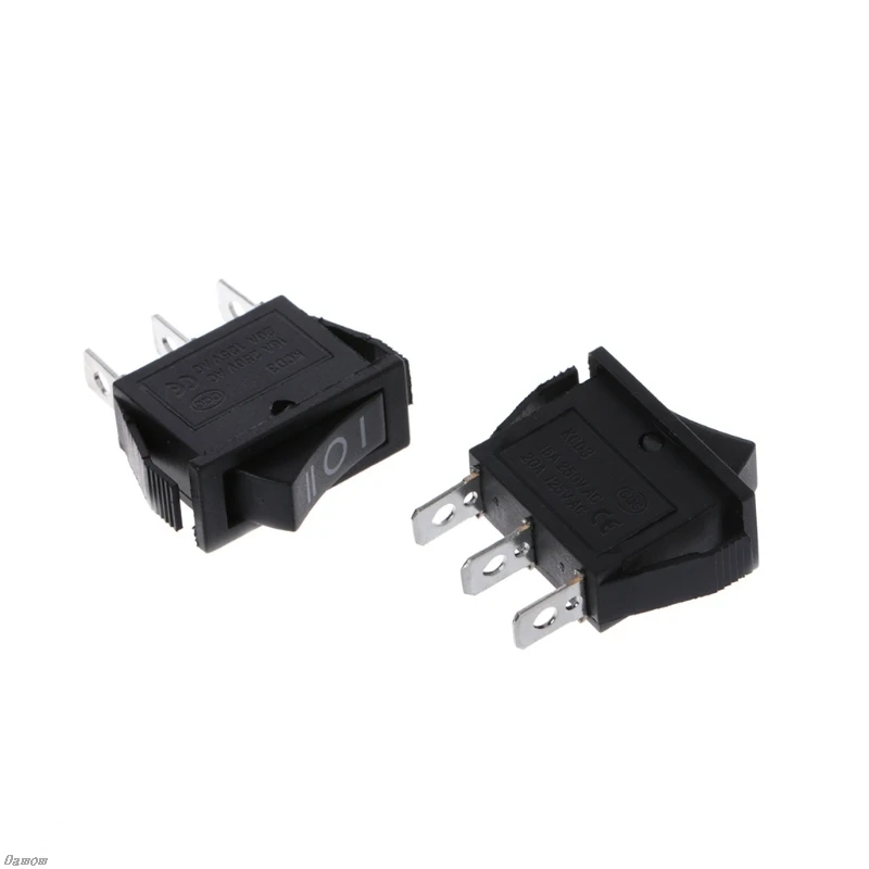 5 Pcs x AC 16A/250V 20A/125V 3 Pin SPDT ON-OFF-ON 3 Position Boat Rocker Switch Damom
5 Pcs x AC 16A/250V 20A/125V 3 Pin SPDT ON-OFF-ON 3 Position Boat Rocker Switch Damom