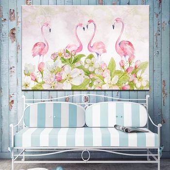 Modern Minimalist Animal Flamingo With Flower Canvas Painting watercolor Print Mural Pictures Wall Art Posters Office Home Decor
Modern Minimalist Animal Flamingo With Flower Canvas Painting watercolor Print Mural Pictures Wall Art Posters Office Home Decor