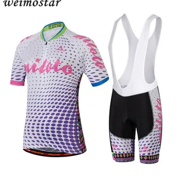 2019 Cycling Bike Clothing Set Women Bicycle Jersey Bib shorts Suit Maillot Ropa Ciclismo MTB Top Bottom Sportwear Purple Dots
2019 Cycling Bike Clothing Set Women Bicycle Jersey Bib shorts Suit Maillot Ropa Ciclismo MTB Top Bottom Sportwear Purple Dots