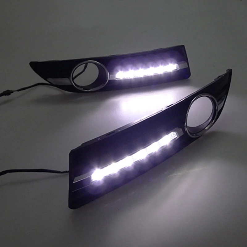 Car Flashing Daylight LED Daytime Running Light DRL Lamp For Volkswagen VW Polo 9n3 2005 2006 2007 2008 2009 2010 Fog lamp Cover
Car Flashing Daylight LED Daytime Running Light DRL Lamp For Volkswagen VW Polo 9n3 2005 2006 2007 2008 2009 2010 Fog lamp Cover