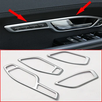 4PCS Silver ABS Plastic Window Lift Button Frame Cover Trim For Land Rover Range Rover Evoque 2012-2015 Car Accessories For RHD
4PCS Silver ABS Plastic Window Lift Button Frame Cover Trim For Land Rover Range Rover Evoque 2012-2015 Car Accessories For RHD