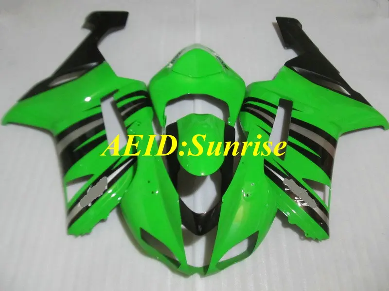 Motorcycle Fairing kit for KAWASAKI Ninja ZX6R 636 07 08 ZX 6R 2007 2008 zx6r 07 08 ABS green black Fairings set+gifts KG05 
Motorcycle Fairing kit for KAWASAKI Ninja ZX6R 636 07 08 ZX 6R 2007 2008 zx6r 07 08 ABS green black Fairings set+gifts KG05