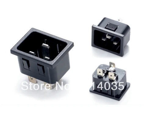 50 pcs/lot SS-3A-1 UPS Power Outlet IEC INLET AC socket high current UPS male SS-3A-1
50 pcs/lot SS-3A-1 UPS Power Outlet IEC INLET AC socket high current UPS male SS-3A-1