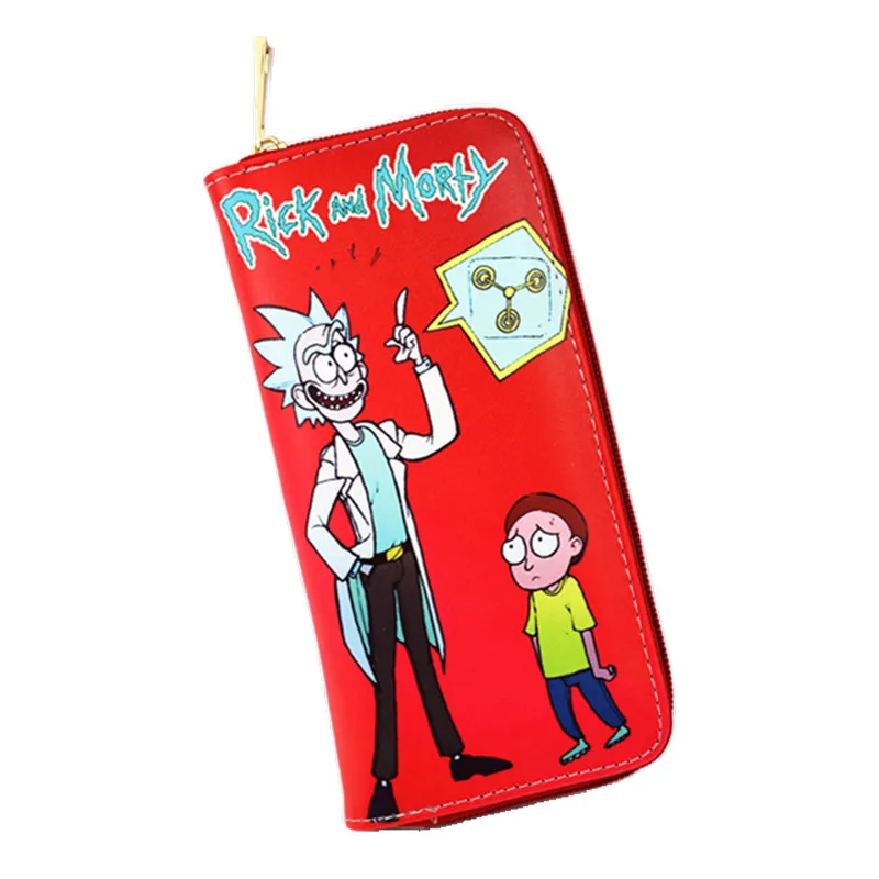 2020 Rick And Morty Blue Wallet Long