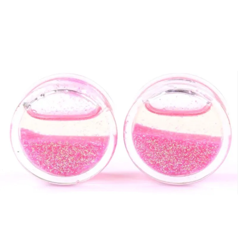 Transparent Acrylic Pink Powder Liquid Ear Gauges Plugs And Tunnels Stretcheing Expander, Ear Plugs Piercing
Transparent Acrylic Pink Powder Liquid Ear Gauges Plugs And Tunnels Stretcheing Expander, Ear Plugs Piercing