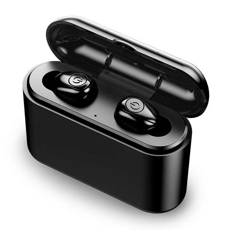 TWS True Wireless Earbuds Stereo V5.0 Bluetooth Earphones Waterproof Headphone with Charging Box 2200mAh Power Bank for Phone
TWS True Wireless Earbuds Stereo V5.0 Bluetooth Earphones Waterproof Headphone with Charging Box 2200mAh Power Bank for Phone