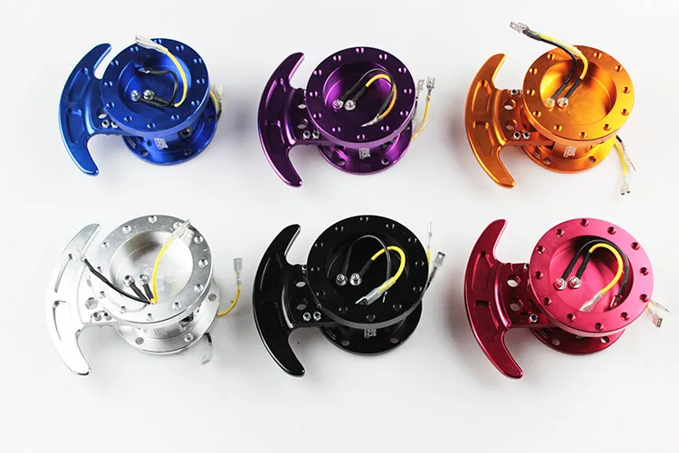 New Type Universal Steering Wheel OMP Quick Release Hub Adapter Snap Off Boss kit
New Type Universal Steering Wheel OMP Quick Release Hub Adapter Snap Off Boss kit