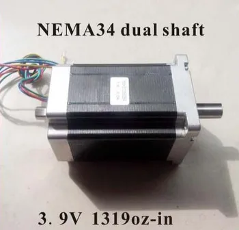 NEMA 34 Dual Shaft Stepper Motor 9.5 N.m (1319 oz-in) 6A Body Length 126 mm CE ROHS Nema 34 Stepper Motor
NEMA 34 Dual Shaft Stepper Motor 9.5 N.m (1319 oz-in) 6A Body Length 126 mm CE ROHS Nema 34 Stepper Motor
