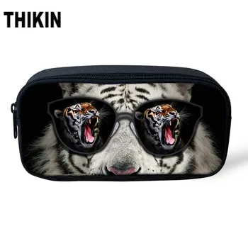 THIKIN Cool Sunglasses White Tiger Pattern Pencil Holder Boys School Case Kids Cartoon Bag Children Cosmetic Women Makeup Bag
THIKIN Cool Sunglasses White Tiger Pattern Pencil Holder Boys School Case Kids Cartoon Bag Children Cosmetic Women Makeup Bag