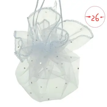 50pcs diameter 26 35 40cm White Round Organza Bag Drawstring jewelry packaging bags for Wedding/gift/candy/Christmas Yarn bag
50pcs diameter 26 35 40cm White Round Organza Bag Drawstring jewelry packaging bags for Wedding/gift/candy/Christmas Yarn bag