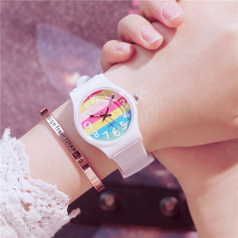 Fashion Exquisite Colorful Women Quartz Watches Jelly Candy Ladies Casual Wristwatch Sweet Female Girls Watch Hours reloj mujer
Fashion Exquisite Colorful Women Quartz Watches Jelly Candy Ladies Casual Wristwatch Sweet Female Girls Watch Hours reloj mujer