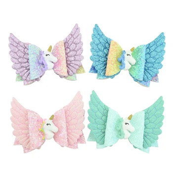 4pcs Bow Hairpin Wings Beautiful Colorful Unicorn Headwear Hair Accessory Bobby Pin for Babies Toddlers Teens Girls
4pcs Bow Hairpin Wings Beautiful Colorful Unicorn Headwear Hair Accessory Bobby Pin for Babies Toddlers Teens Girls