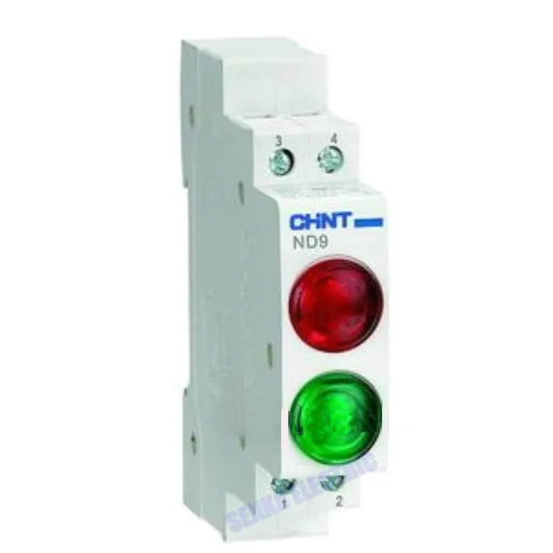 5pcs CHINT Din Rail Mount LED Signal Lamp ND9 Series AC 220V Indicating Indication Pilot Lights
5pcs CHINT Din Rail Mount LED Signal Lamp ND9 Series AC 220V Indicating Indication Pilot Lights