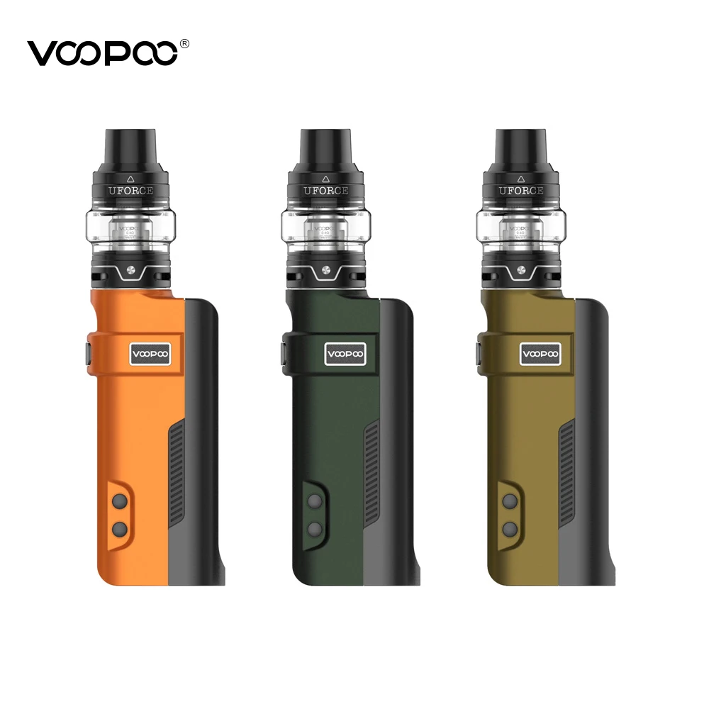 Original Voopoo Rex Kit 80W Rex Box MOD with Uforce 2ml U2 Tank Atomizer Electronic Cigarette Vape Kit with Uforce N1 Vaporizer
Original Voopoo Rex Kit 80W Rex Box MOD with Uforce 2ml U2 Tank Atomizer Electronic Cigarette Vape Kit with Uforce N1 Vaporizer